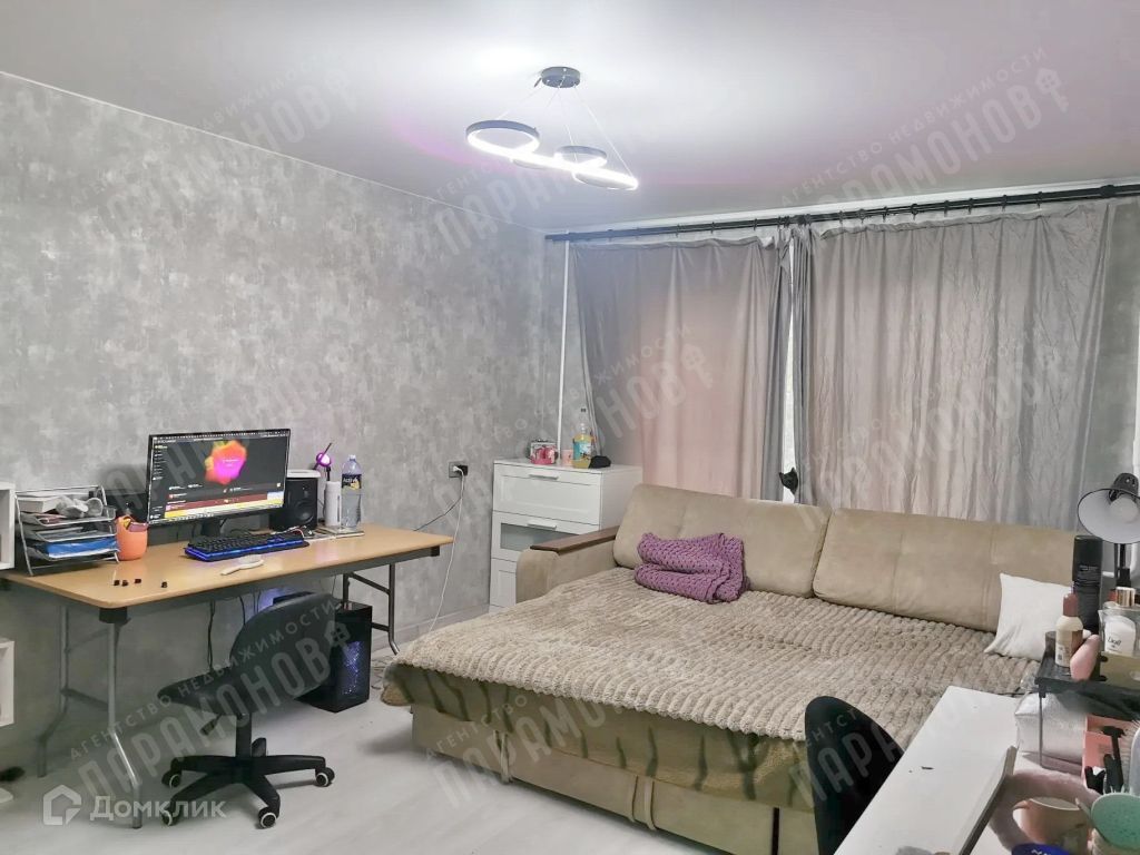 1-комн., 37 м², 1/9 этаж