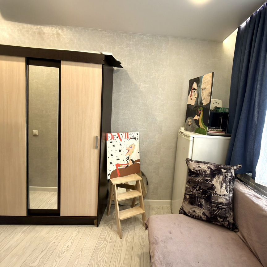 Студия, 12 м², 3/9 этаж