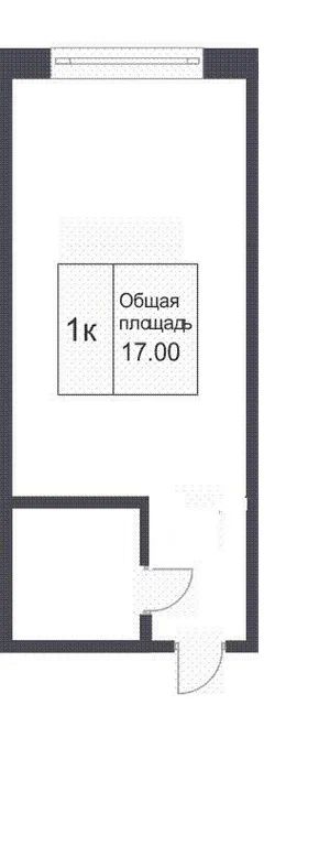 17 м², 3/5 этаж