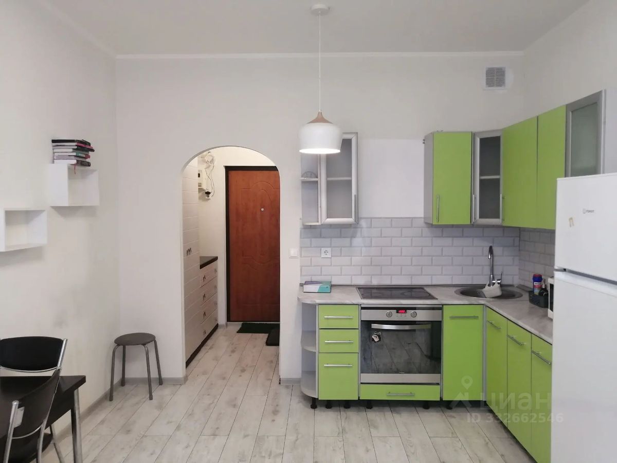 Студия, 28 м², 9/16 этаж