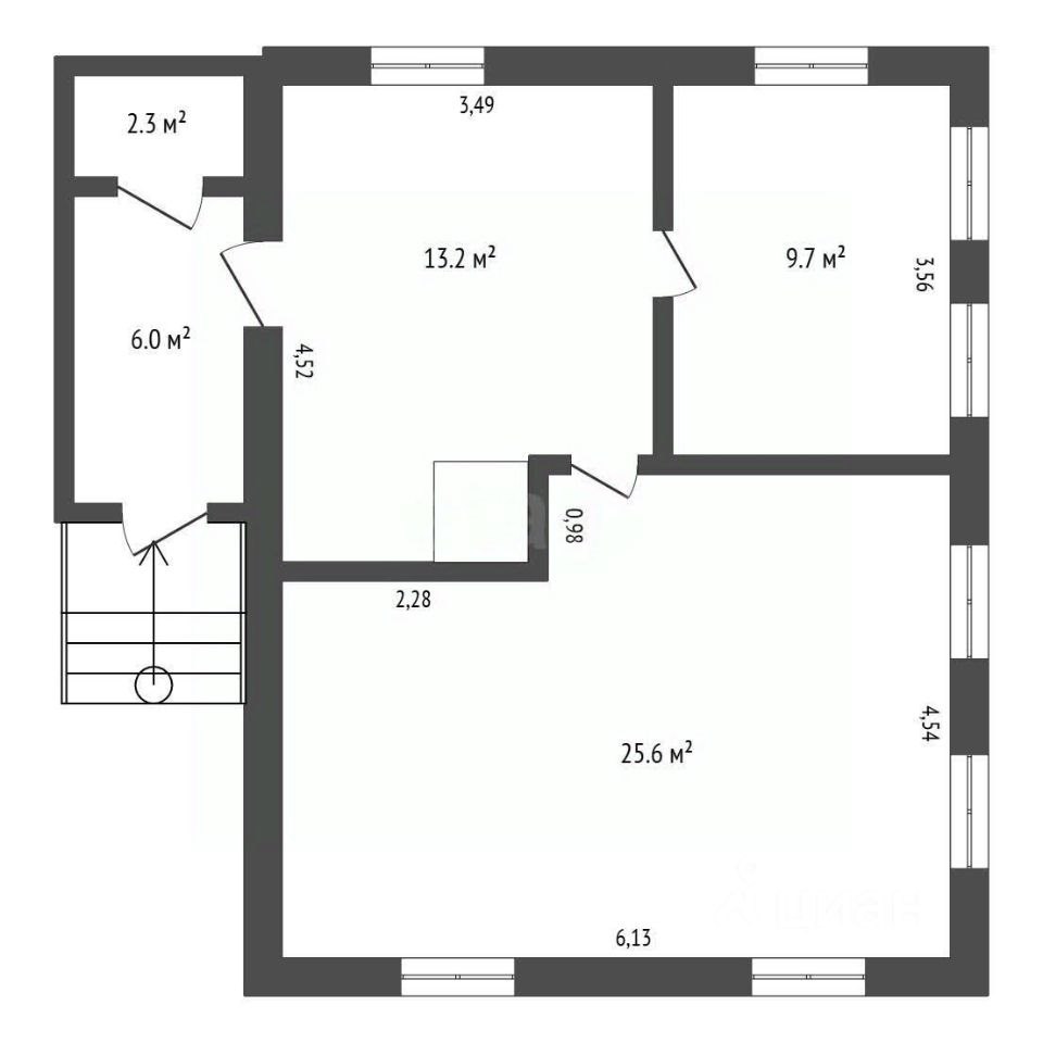 1-этажный дом, 48.5 м², 6 соток