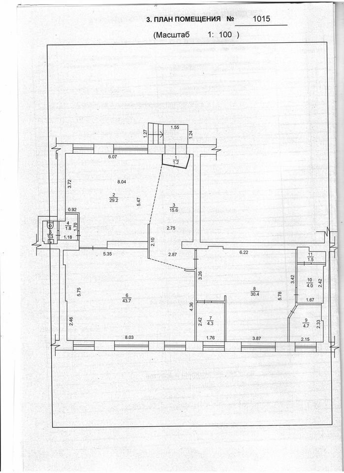 ПСН, 38 м², 1/1 этаж