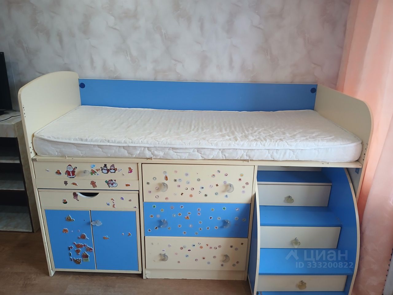 Комната в 1-комн. квартире, 17.3 м2, 4/5 этаж