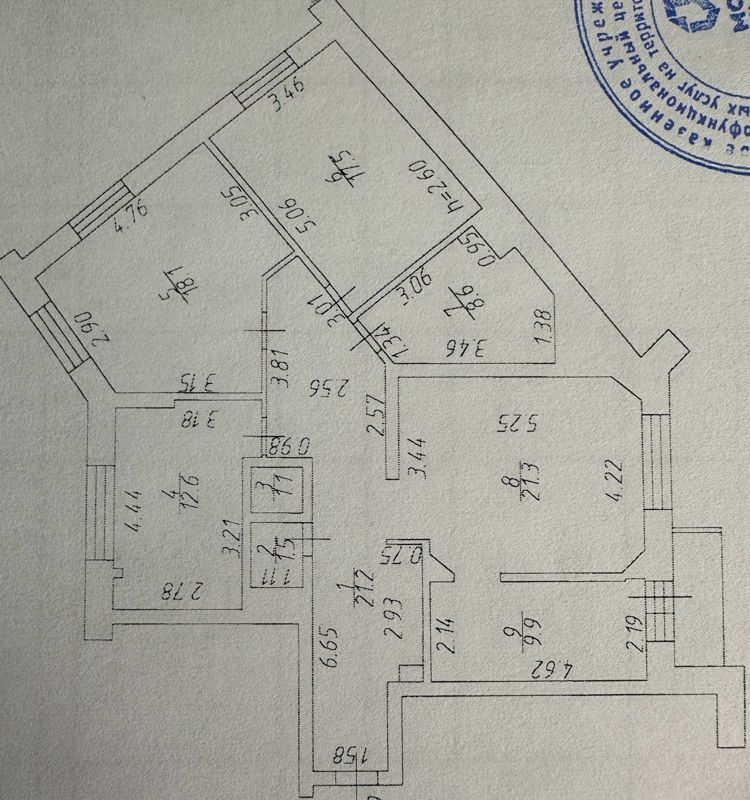 4-комн., 111.8 м², 10/12 этаж