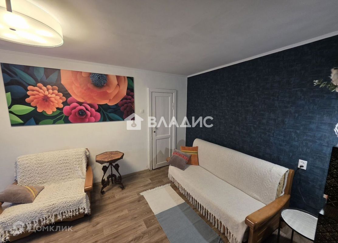 2-комн., 45 м², 3/4 этаж