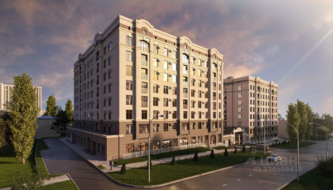 3-комн., 124.2 м², 2/8 этаж