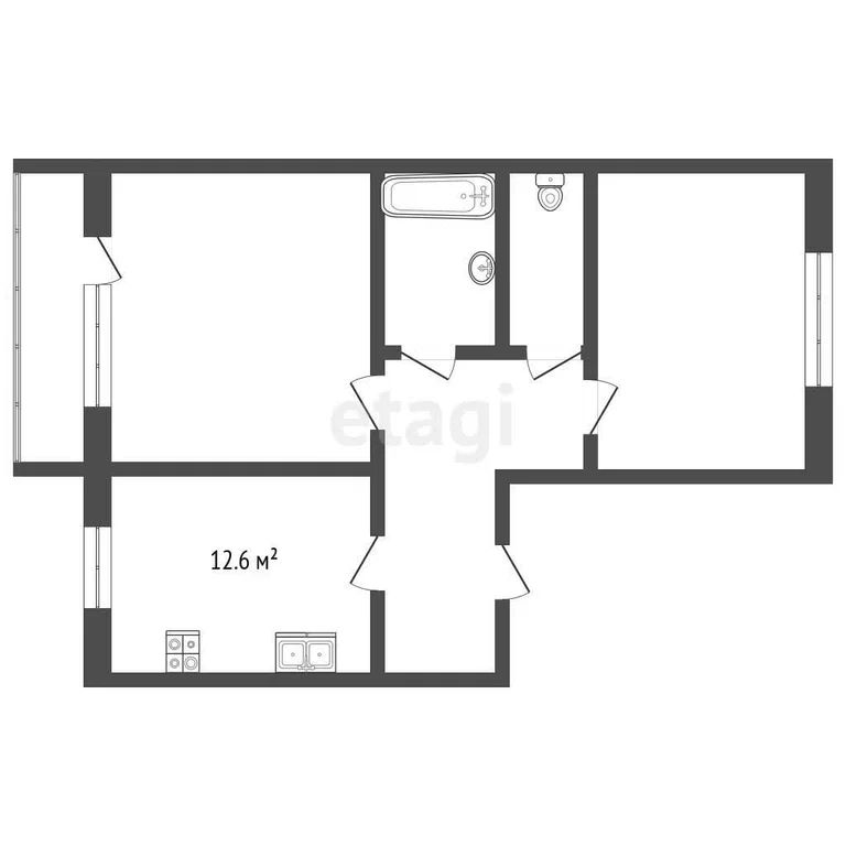 2-комн., 70.5 м², 7/10 этаж