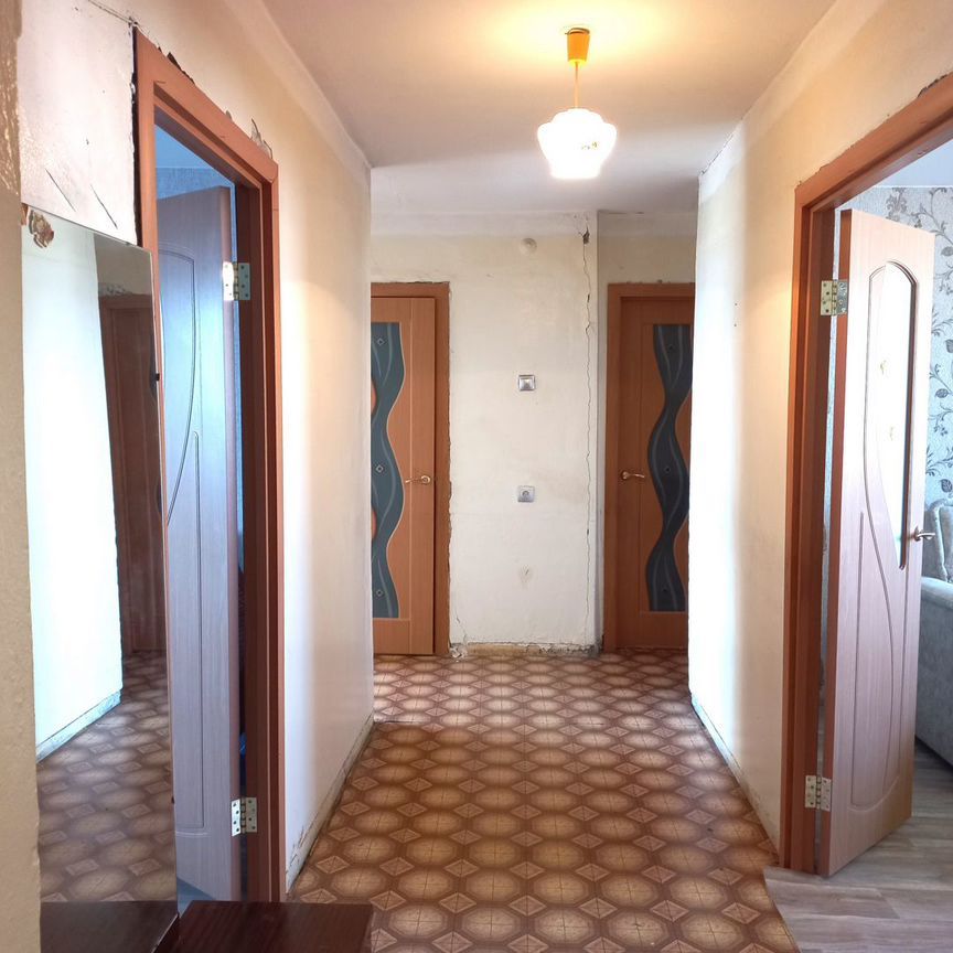 3-комн. квартира, 60.9 м2, 9/9 этаж
