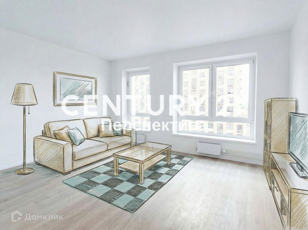 Студия, 28.5 м², 14/15 этаж