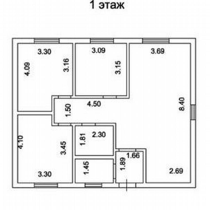 Дом, 87 м², 8.5 соток