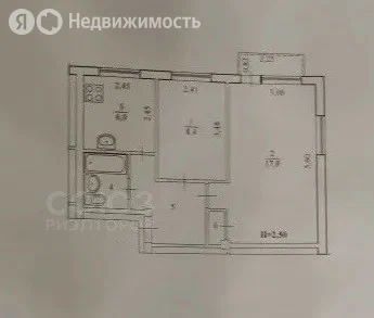 2-комн., 41 м², 3/5 этаж
