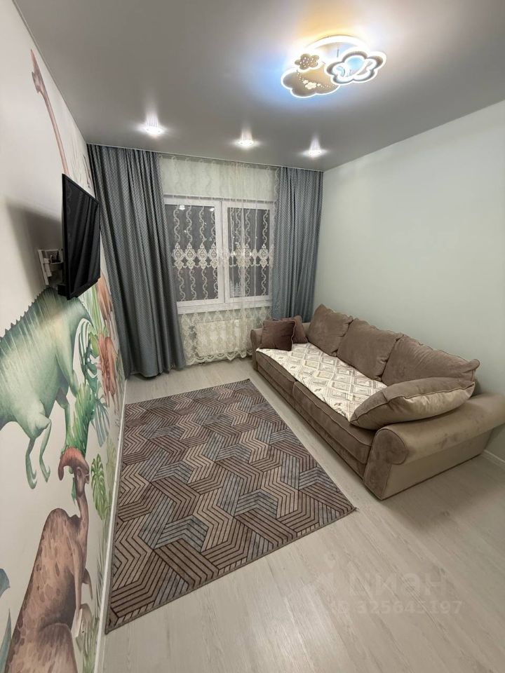 1-комн. квартира, 36.6 м2, 1/15 этаж