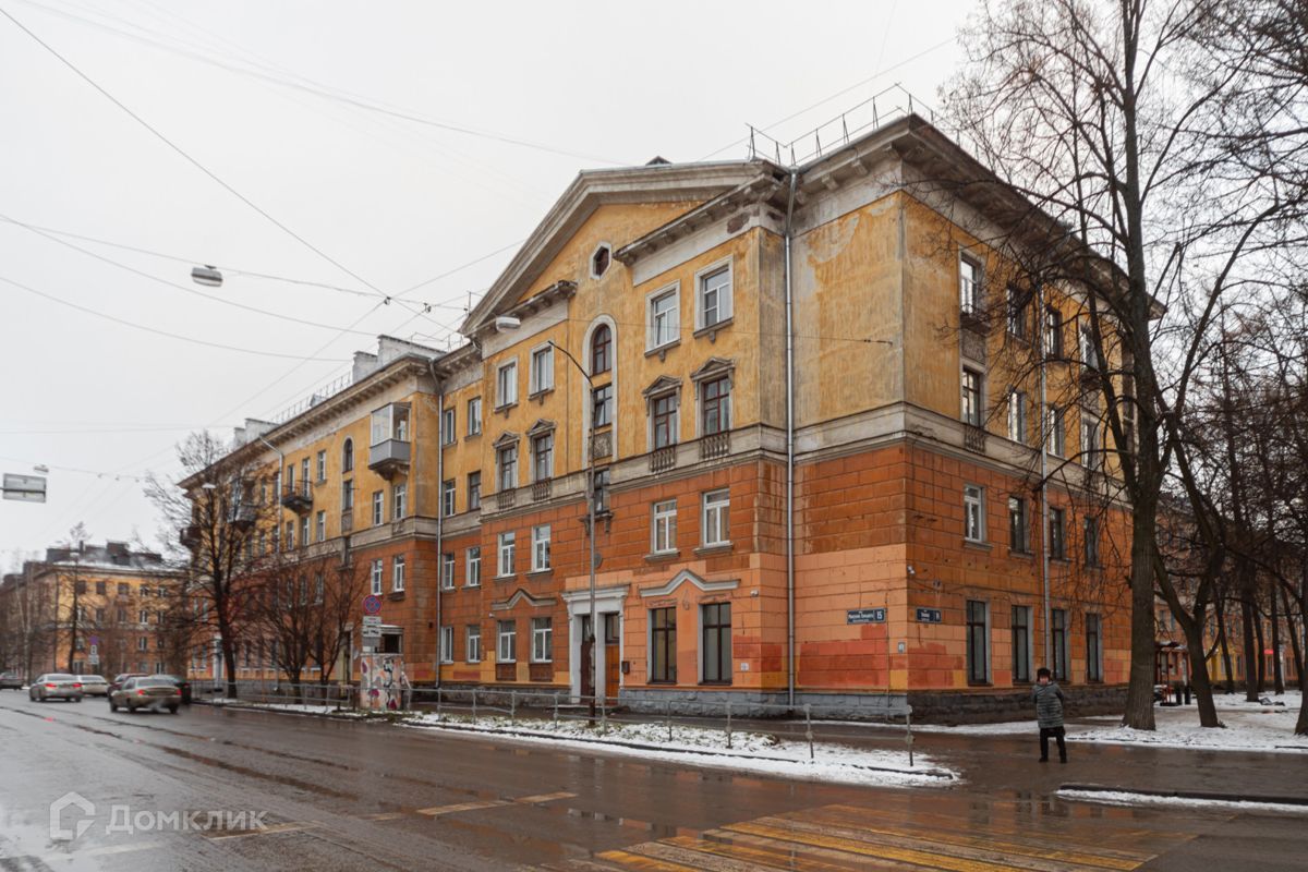 2-комн. квартира, 54.6 м², 4/5 этаж