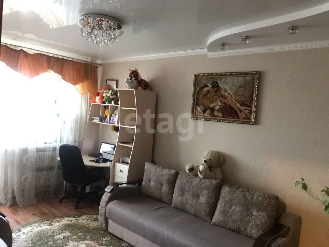 3-комн. квартира, 74 м2, 6/6 этаж