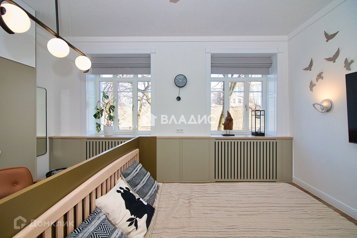 1-комн. квартира, 45.4 м2, 1/4 этаж