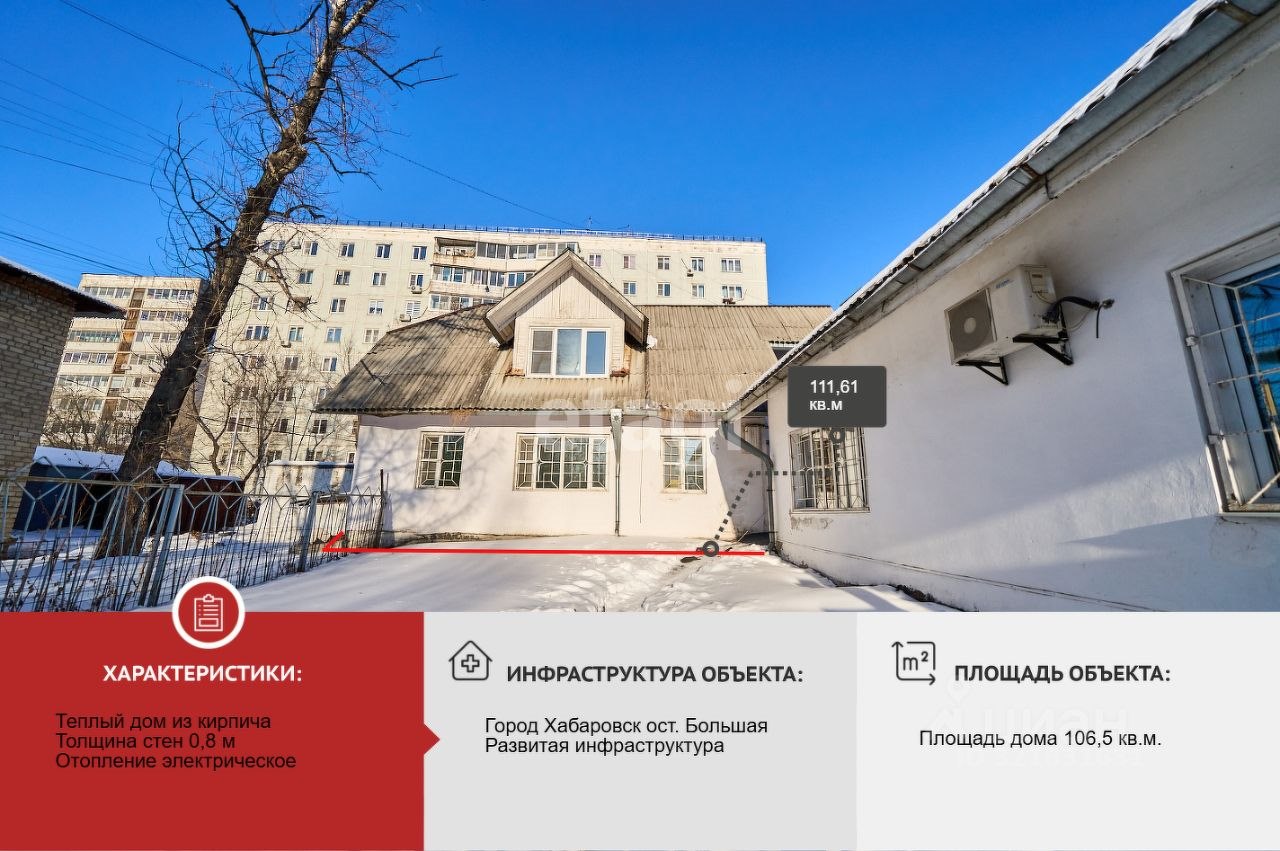 Дом, 106.5 м², 1.1 сотка