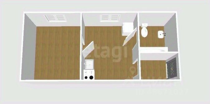 1-комн. квартира, 36 м2, 9/18 этаж