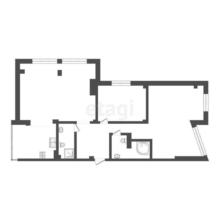 3-комн., 118 м², 8/9 этаж