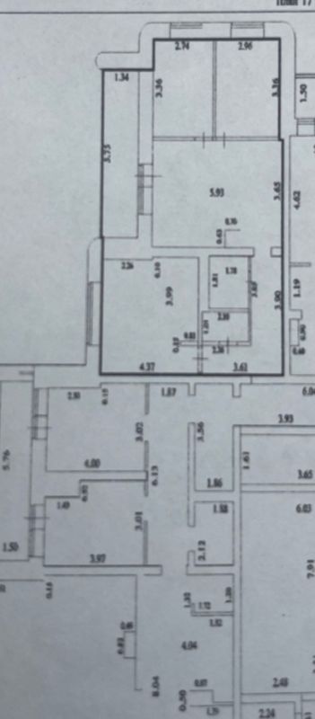 4-комн., 70 м², 17/17 этаж