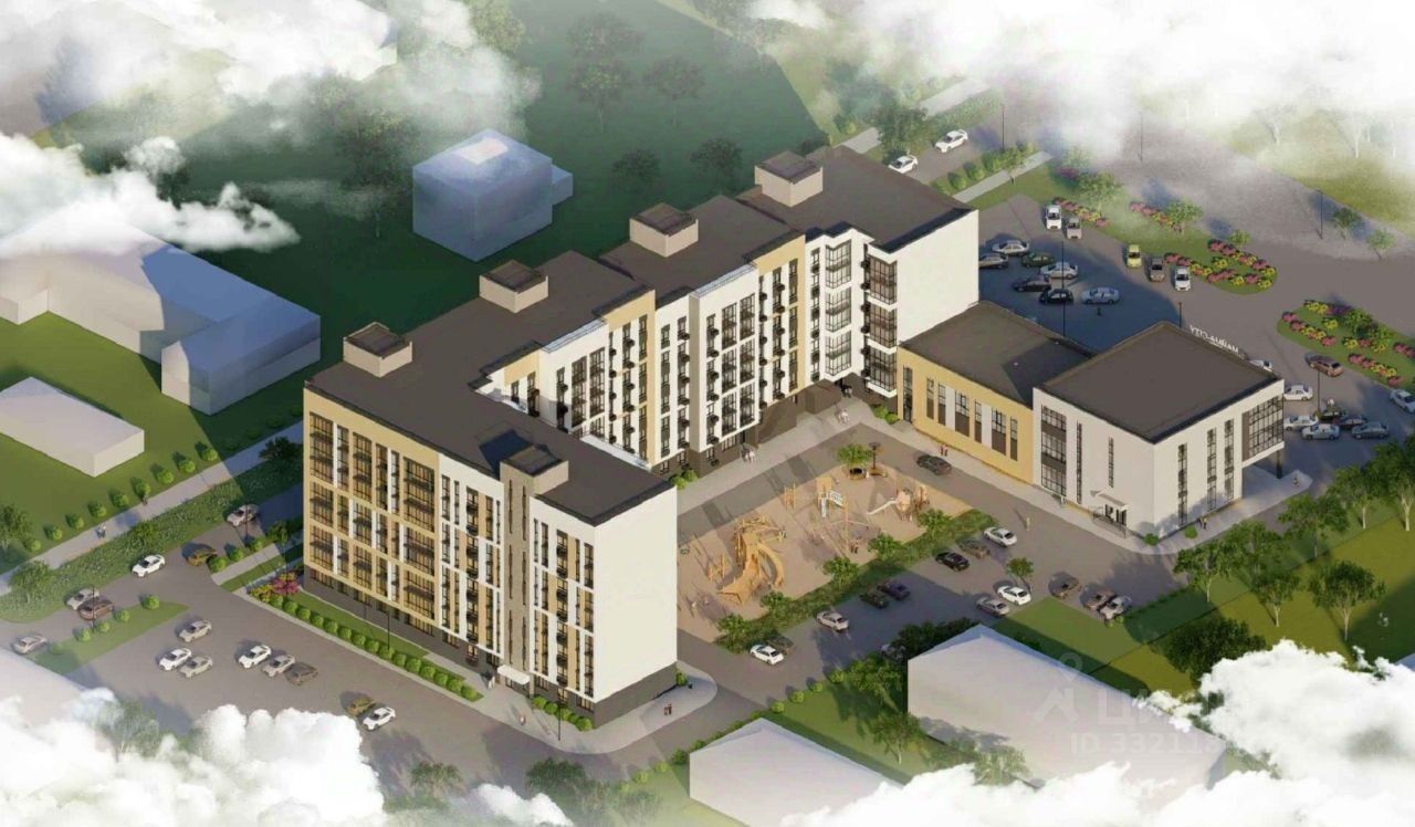 1-комн. квартира, 39.4 м2, 1/8 этаж