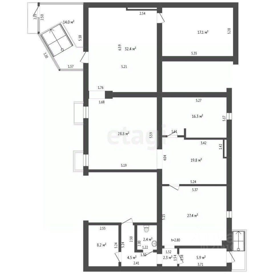 Торговое помещение, 179.1 м², 1/3 этаж