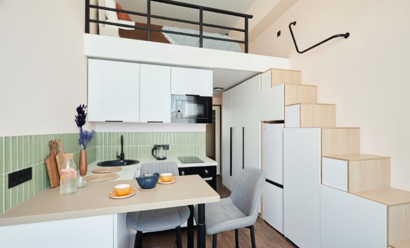 Студия, 16 м², 2/3 этаж