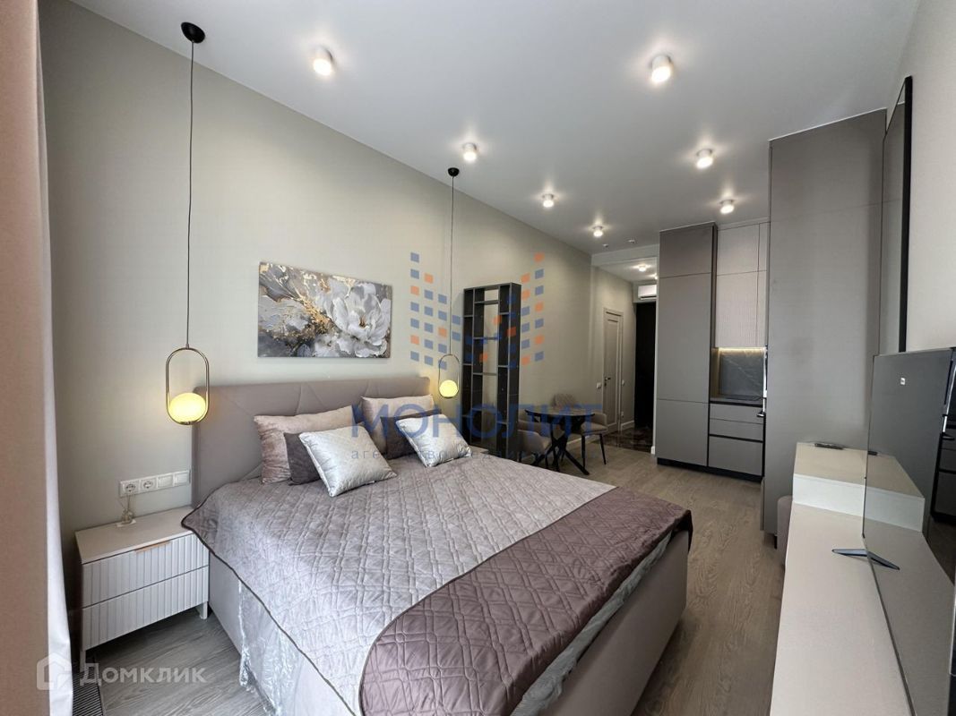 Студия, 29.6 м², 3/12 этаж