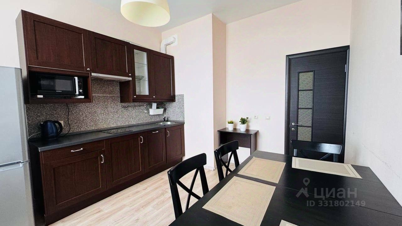1-комн. квартира, 52.8 м2, 15/22 этаж