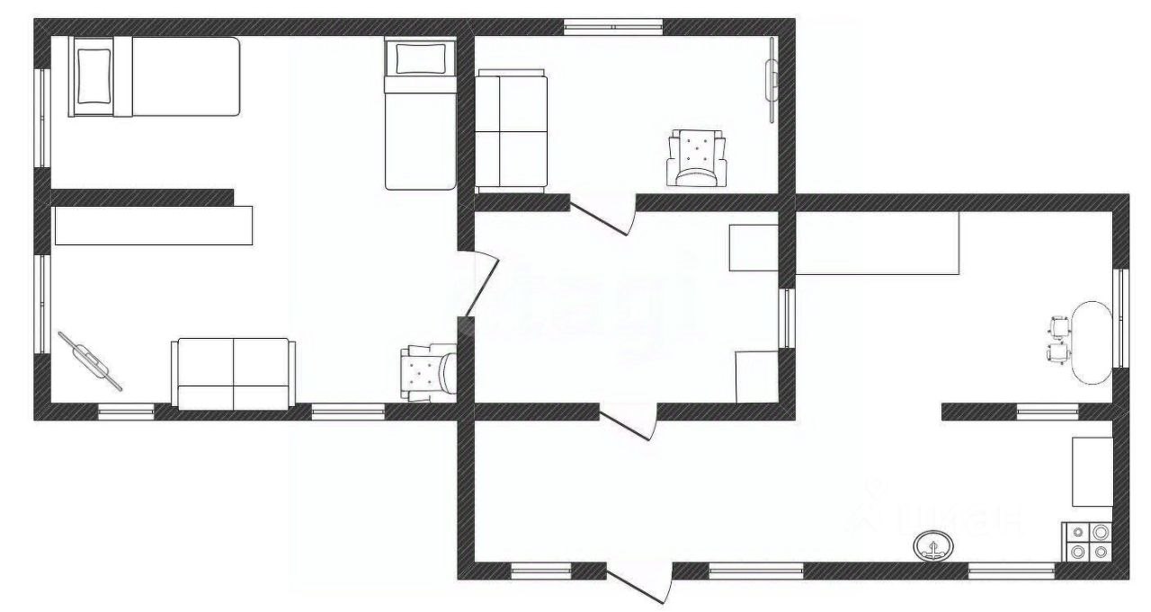 Дом, 67 м², 14 соток