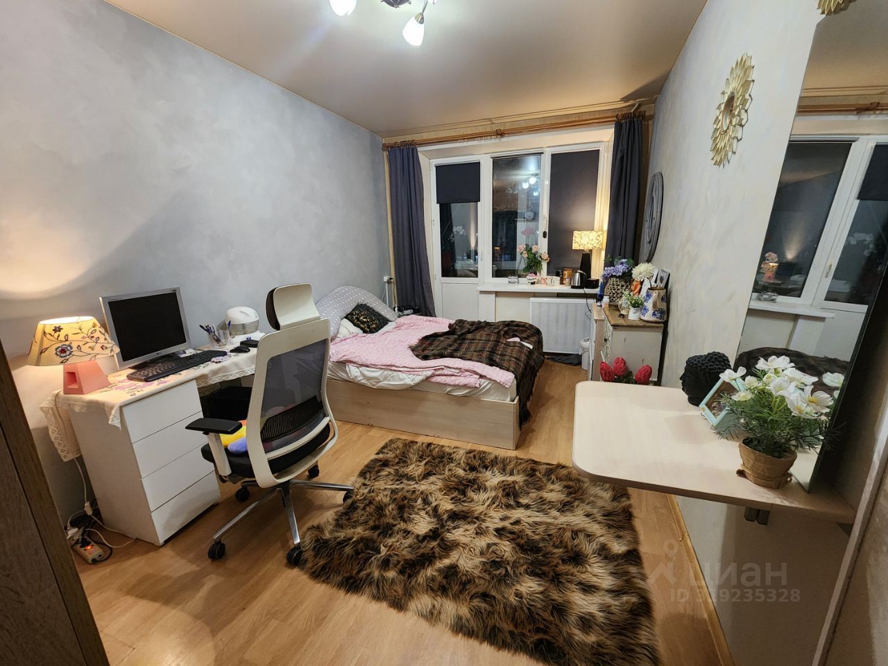 59.2 м², 2/5 этаж, 1-комн.