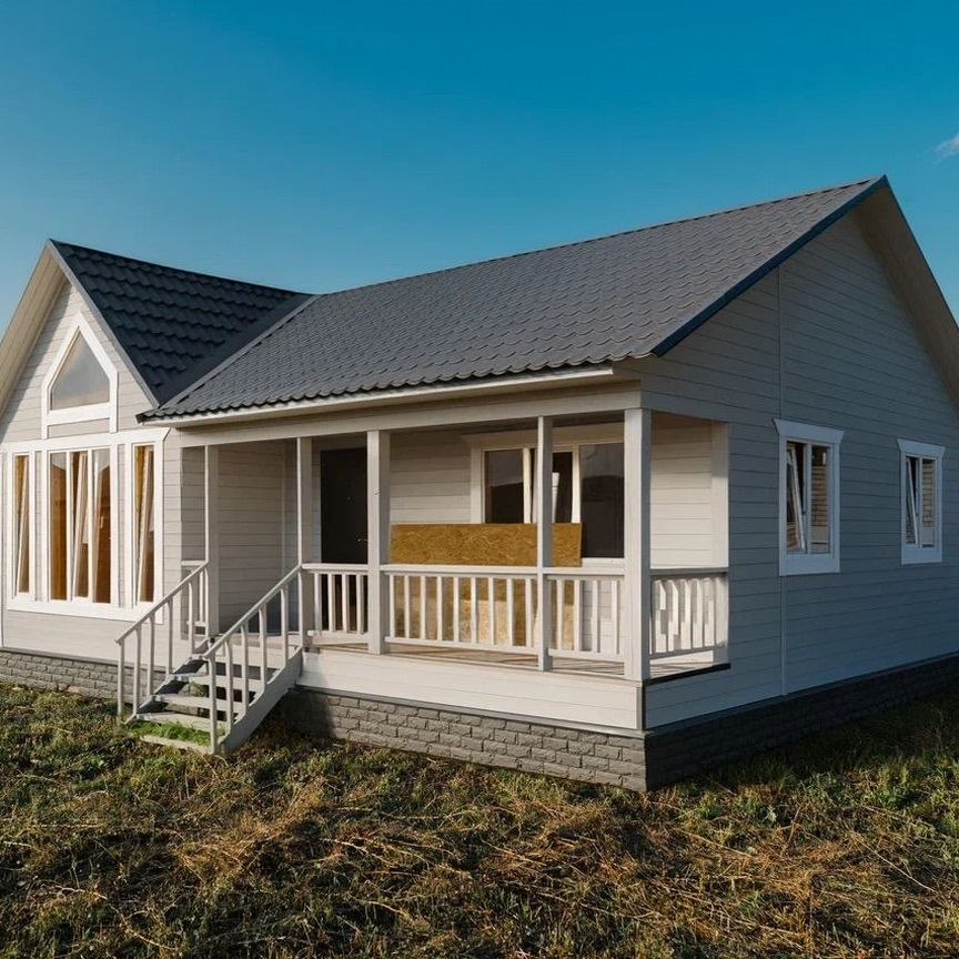 Коттедж, 80 м², 8 соток