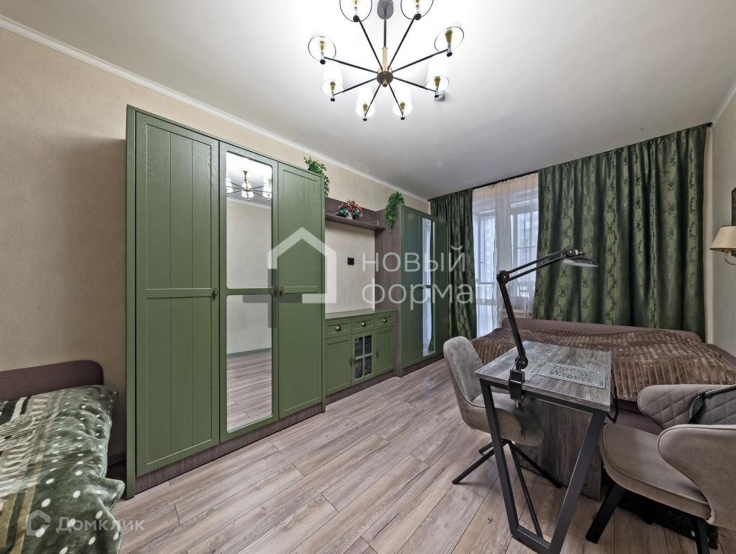1-комн., 40 м², 4/25 этаж