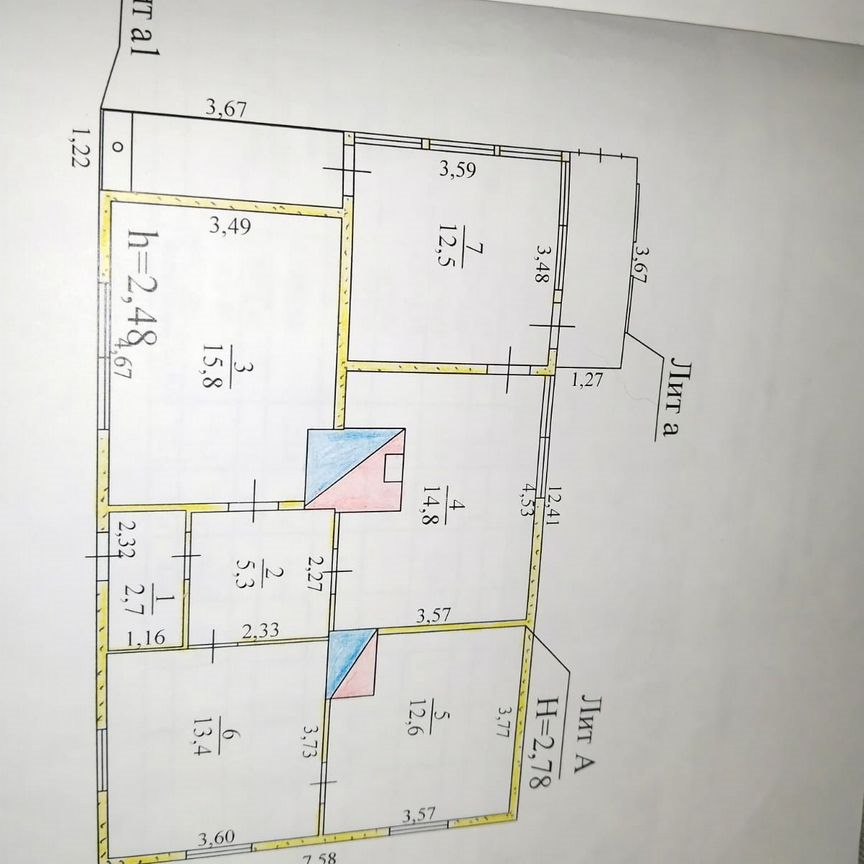Дом, 77 м², 15 соток
