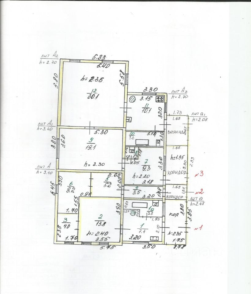 Дом, 119.7 м², 8 соток