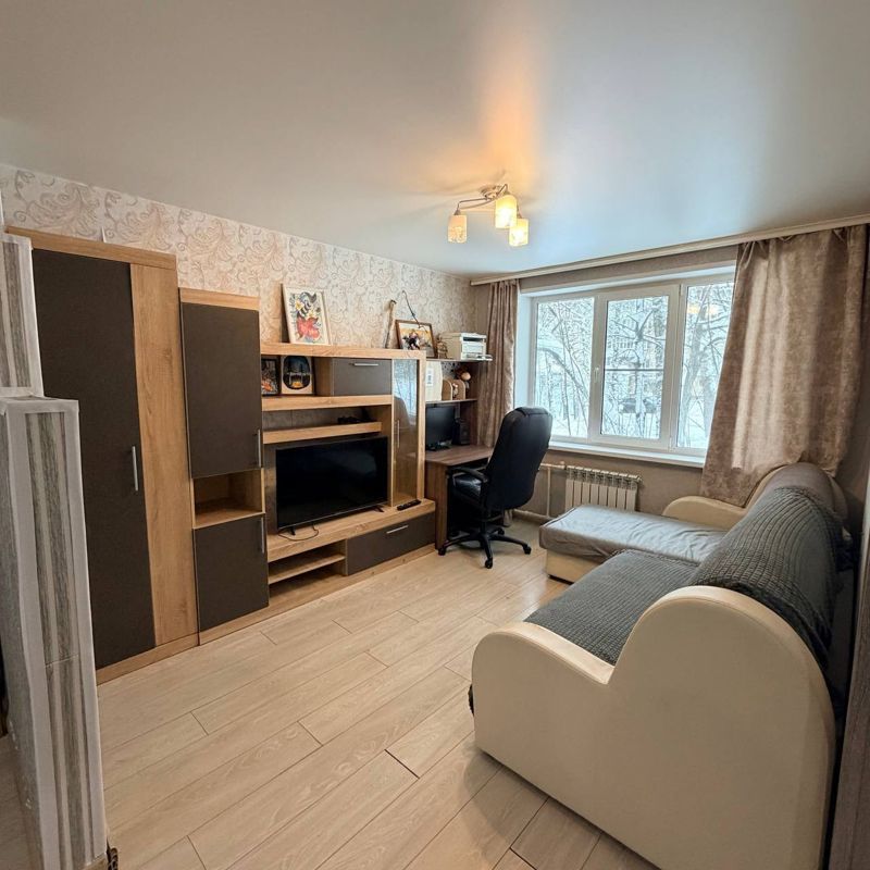 1-комн. квартира, 31.8 м2, 1/5 этаж