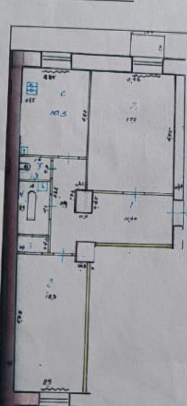 2-комн., 58.9 м², 4/4 этаж