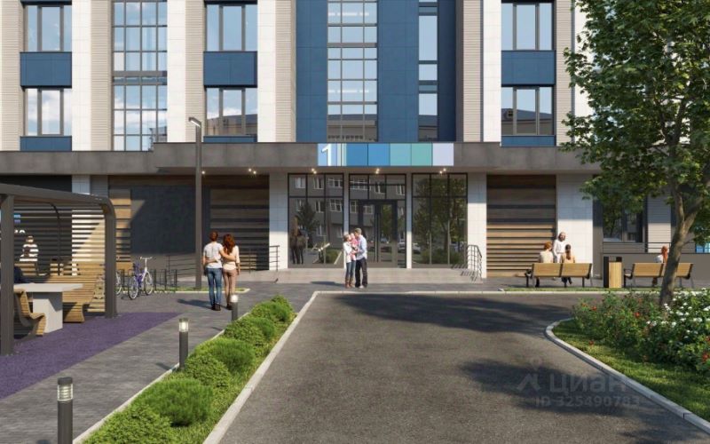 2-комн., Квартира в новостройке, 56.2 м², 7/7 этаж