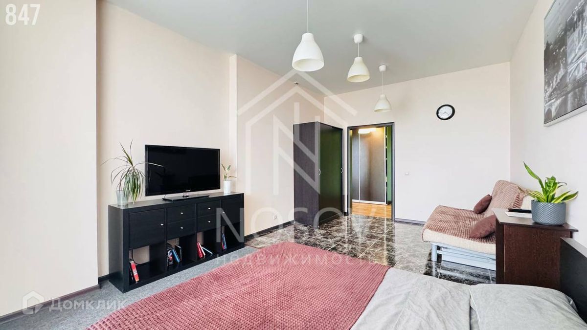 1-комн., Квартира, 52.8 м², 15/22 этаж