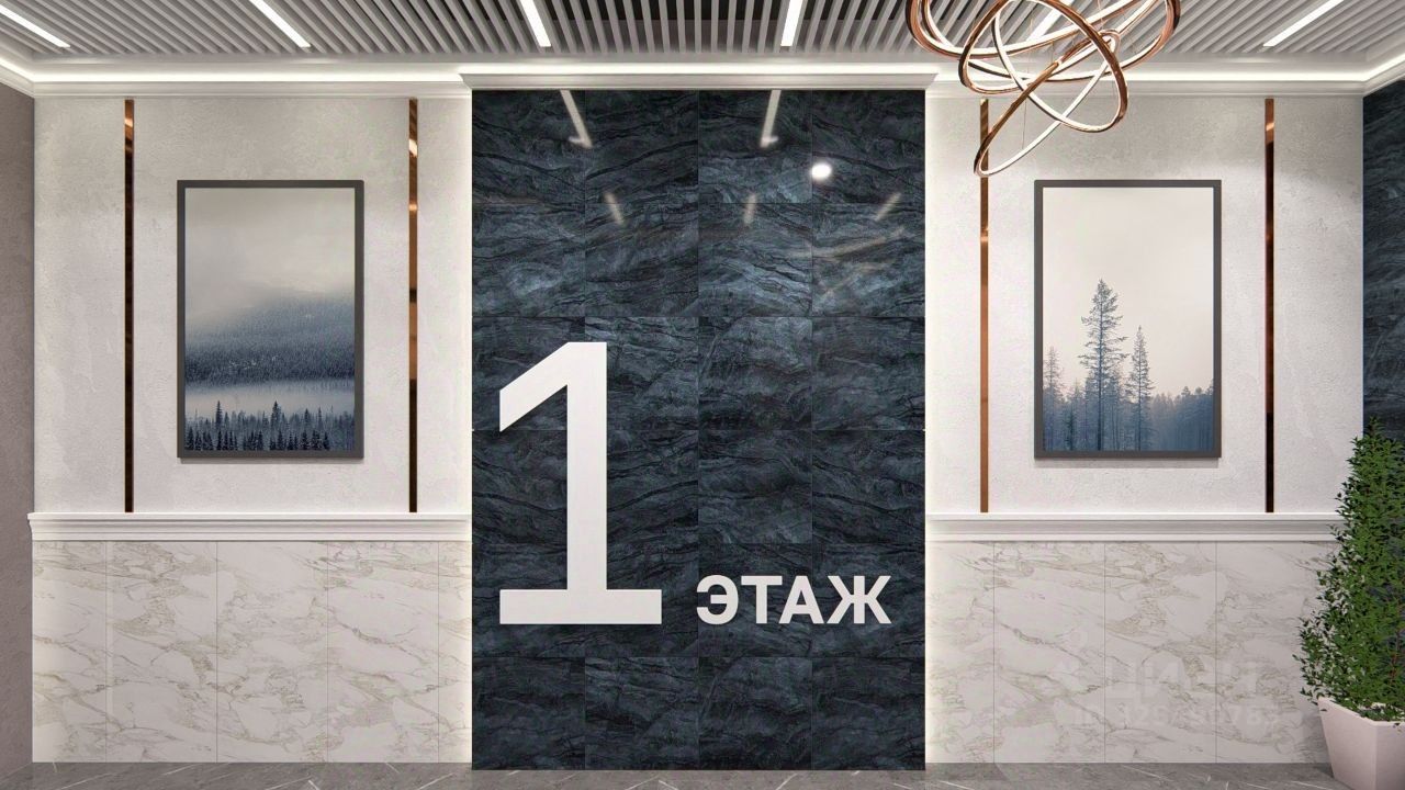 2-комн., Квартира в новостройке, 56.2 м², 7/7 этаж