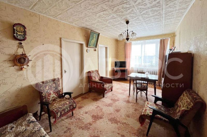 4-комн. квартира, 62.1 м2, 5/5 этаж