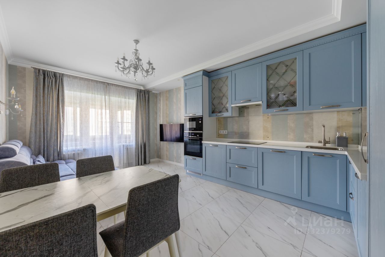 3-комн. квартира, 120.7 м2, 2/9 этаж
