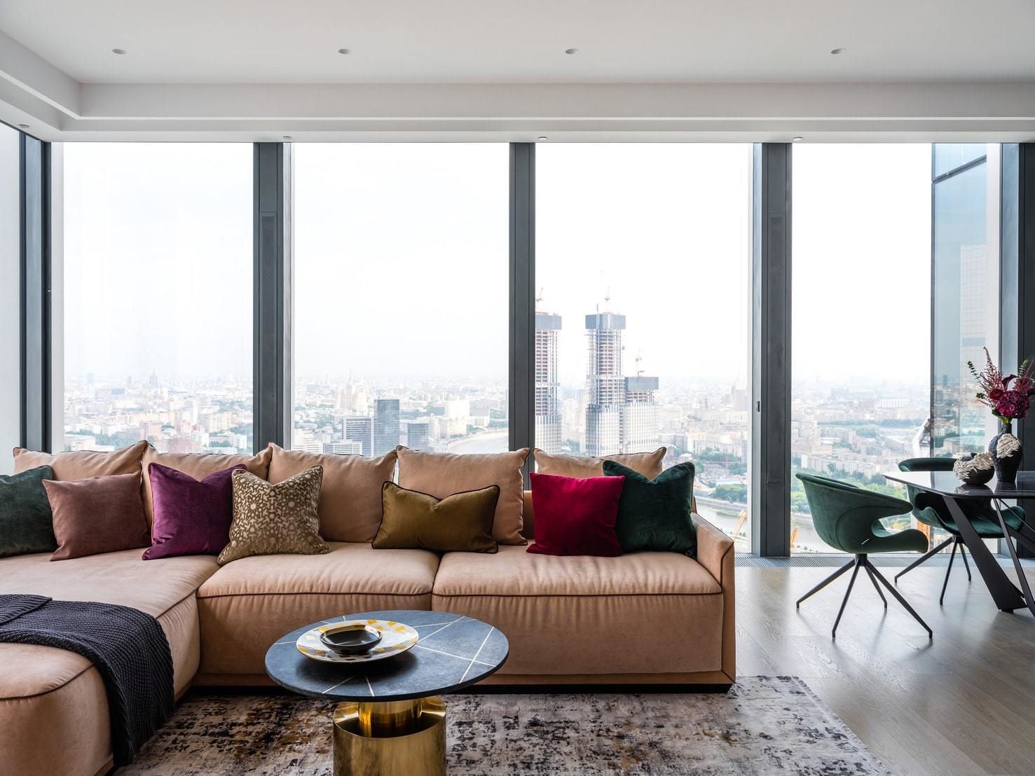 3-комн. апартаменты, 125 м2, 42/78 этаж