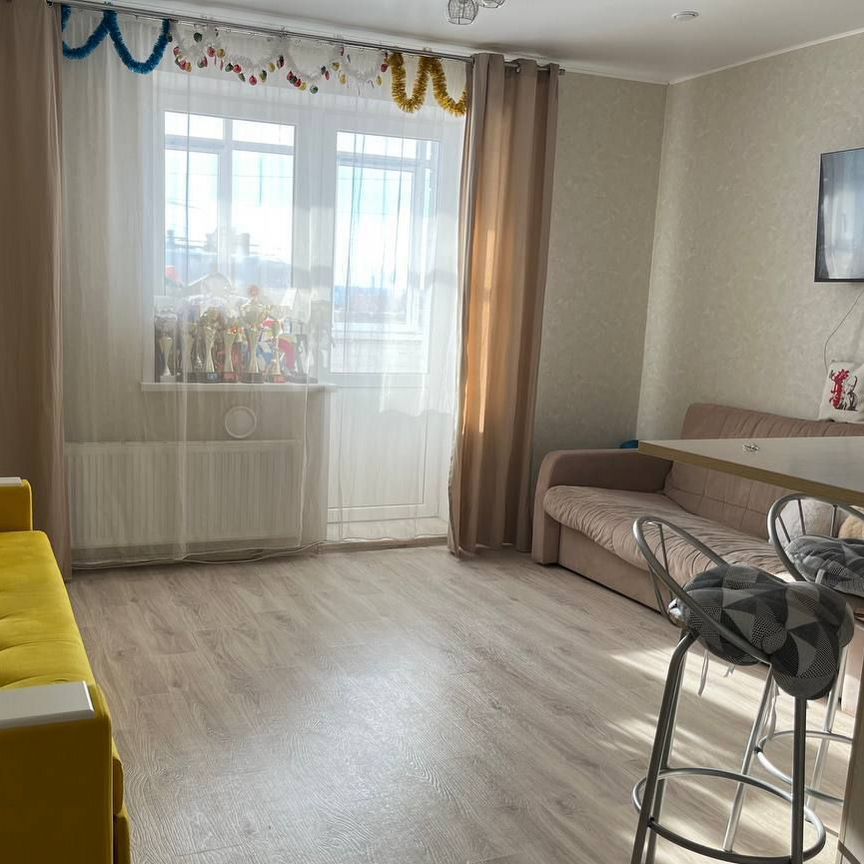 Студия, 36 м², 10/12 этаж