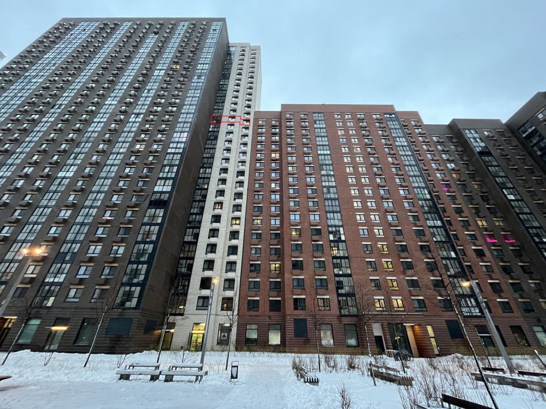 3-комн. квартира, 75.8 м², 18/33 этаж