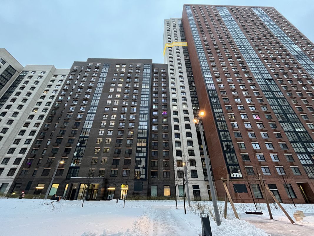 3-комн., 78.4 м², 25/33 этаж