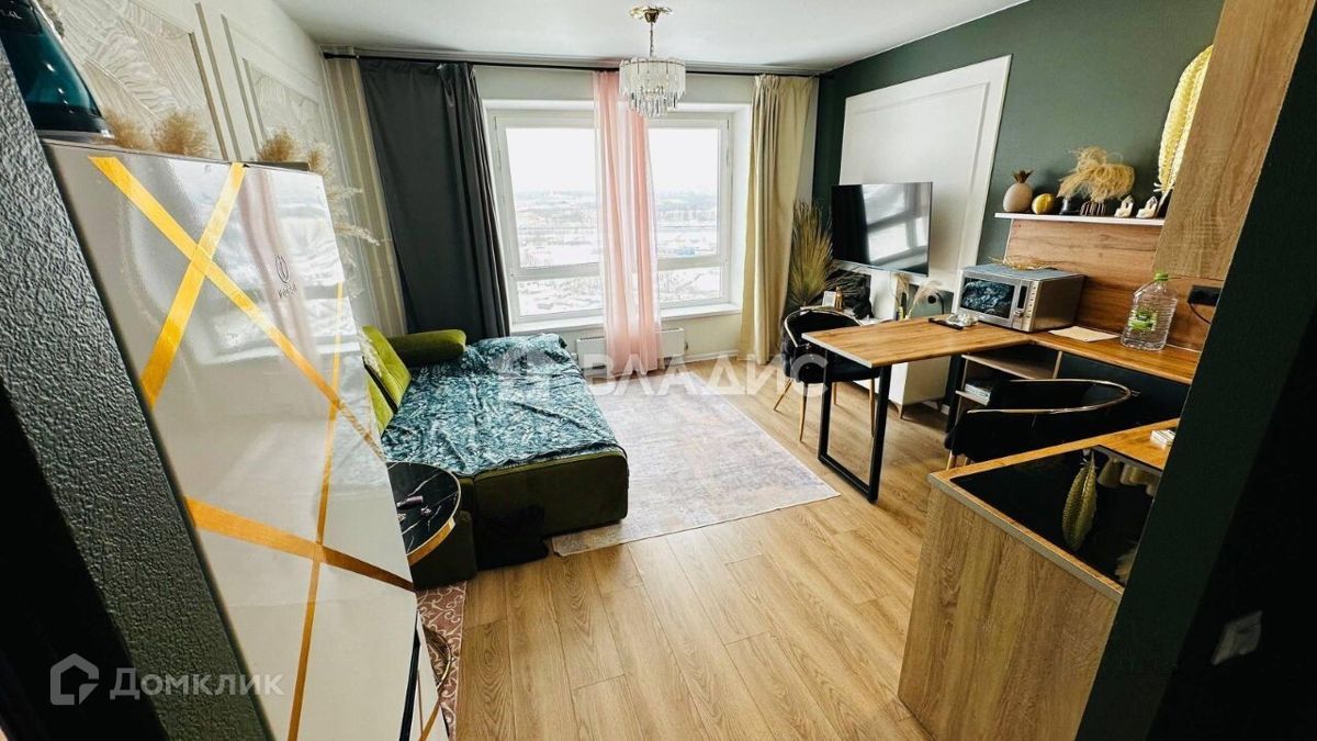 Студия, 23 м², 14/25 этаж