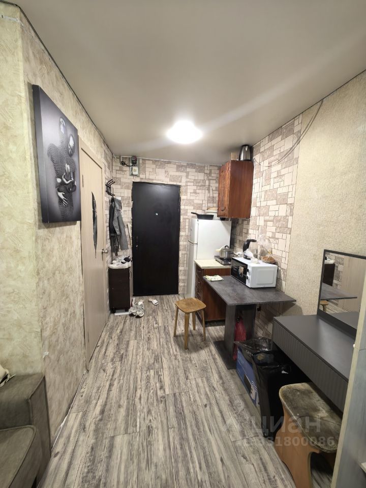 Студия, 14 м², 4/5 этаж