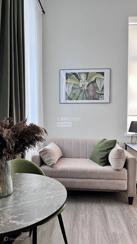 Студия, 24 м², 1/2 этаж