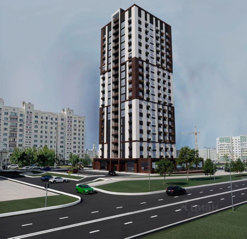 1-комн., 45.77 м², 10/25 этаж