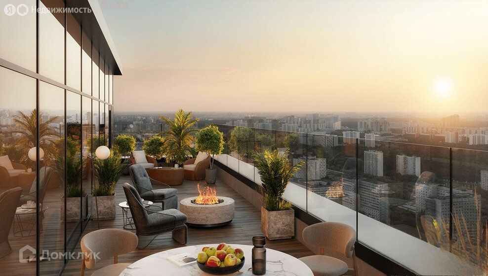 Студия, 24 м², 10/45 этаж